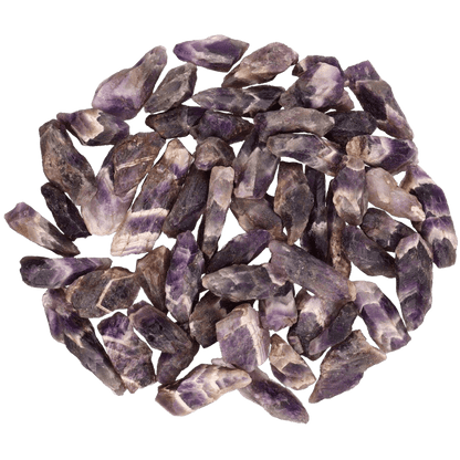 Raw African Amethyst Tips - Só Verde