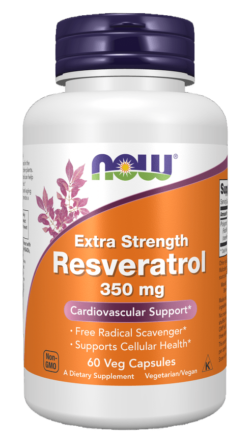 Resveratrol, Extra Strength 350 mg Capsules - Só Verde