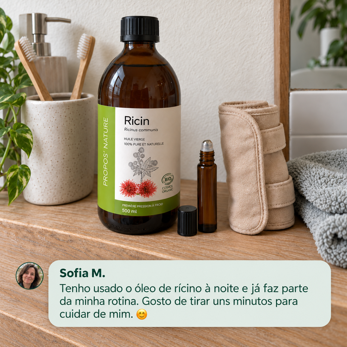Castor Oil Ritual – óleo de rícino, opinião Sofia M.