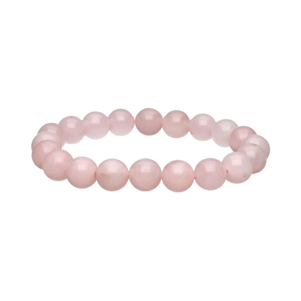 Rose Quartz Bracelet 10 mm - Só Verde