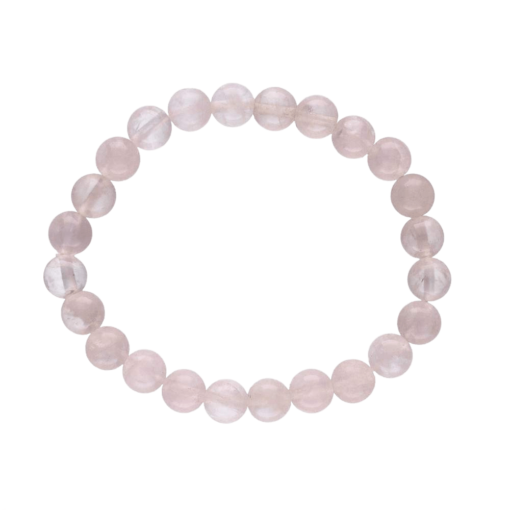 Rose Quartz Bracelet 8 mm - Só Verde