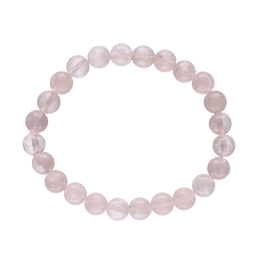 Rose Quartz Bracelet 8 mm - Só Verde