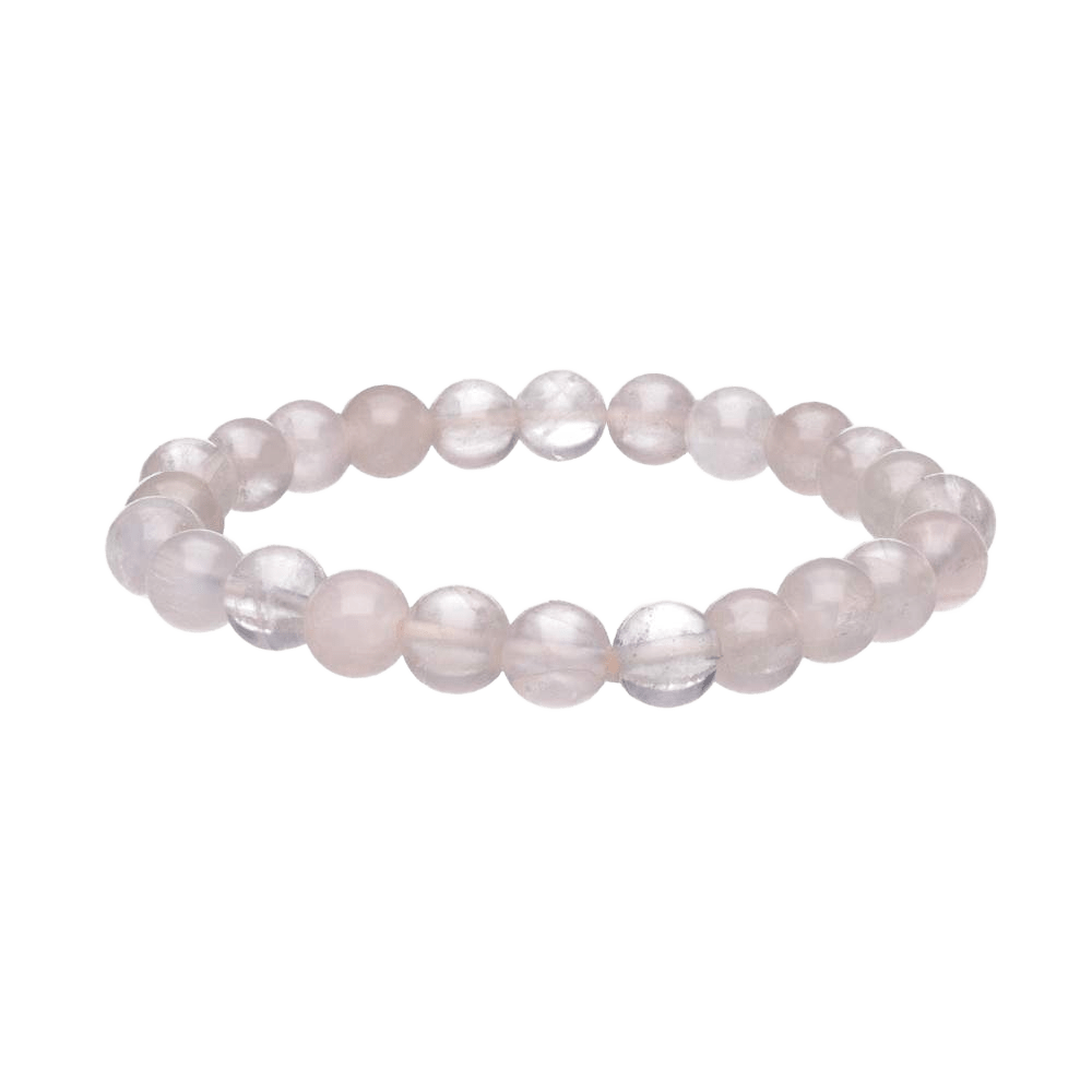 Rose Quartz Bracelet 8 mm - Só Verde
