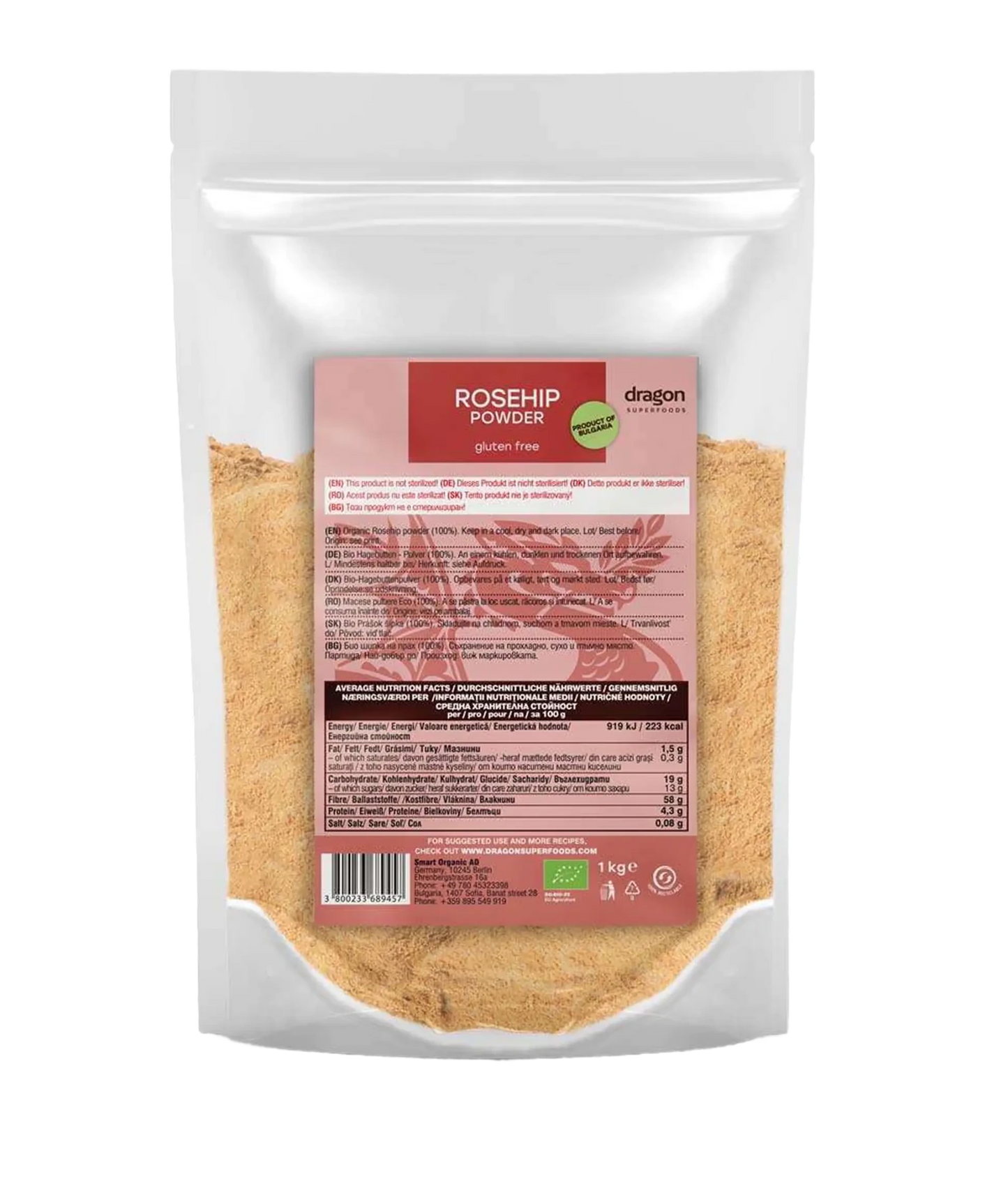 Rosehip Powder - Só Verde