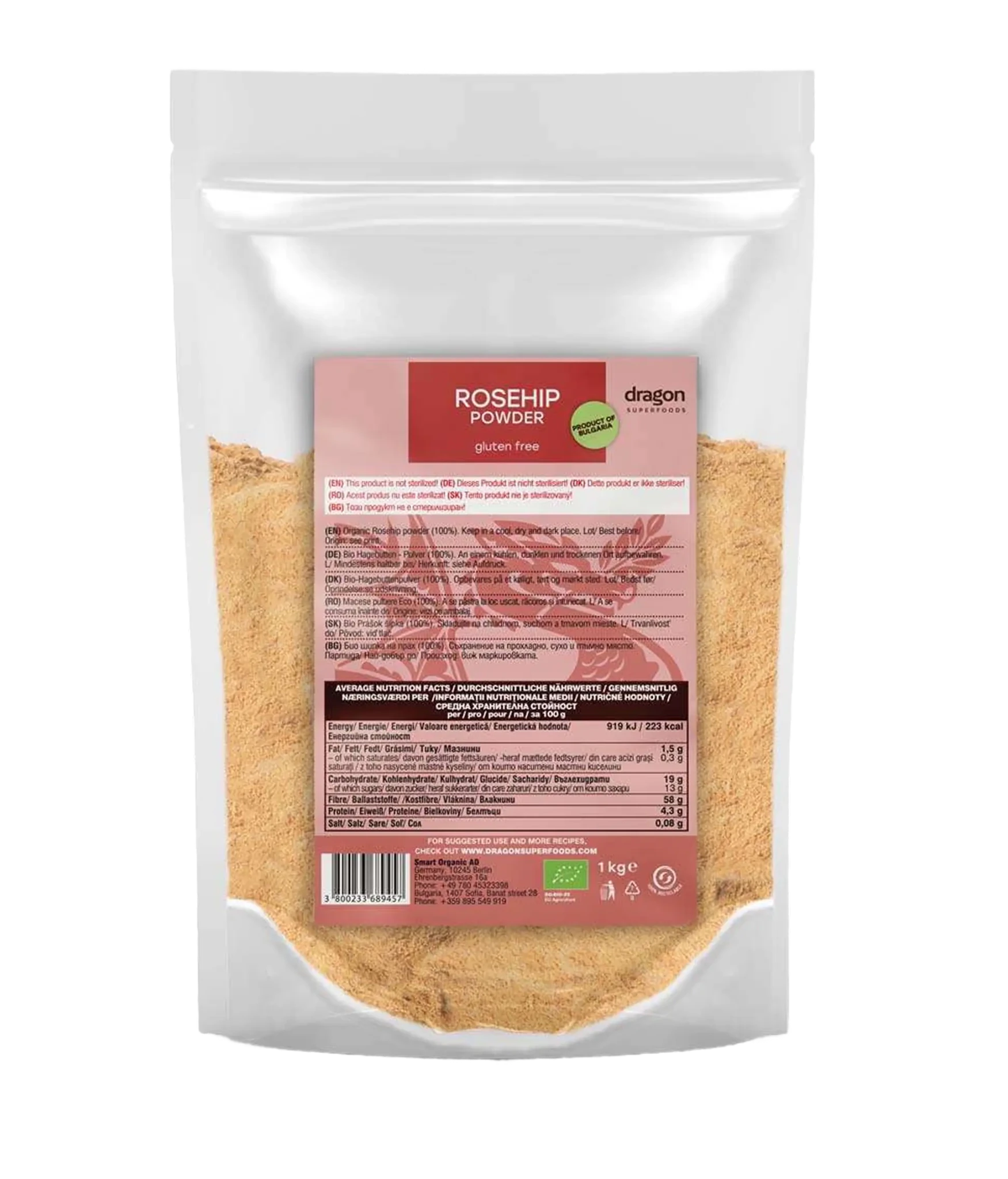 Rosehip Powder - Só Verde