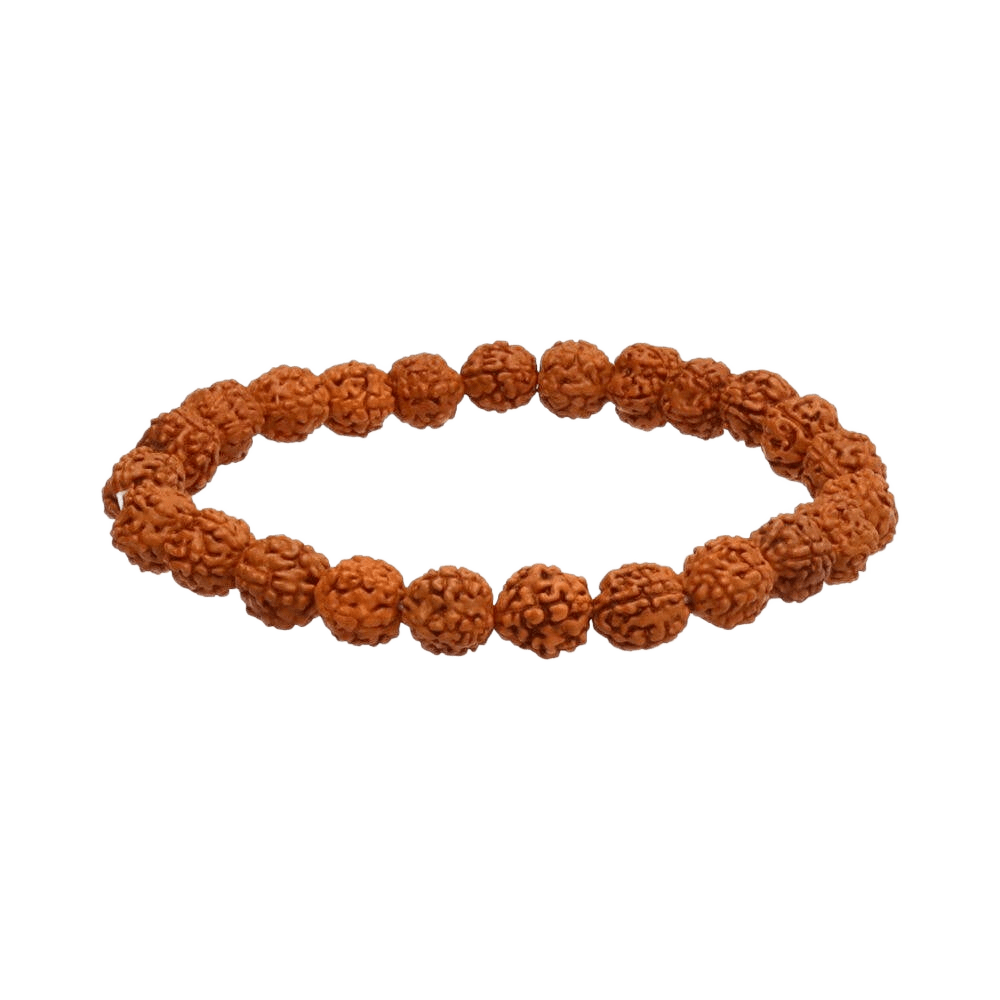 Rudrashka Seed 8 mm Bracelet - Só Verde