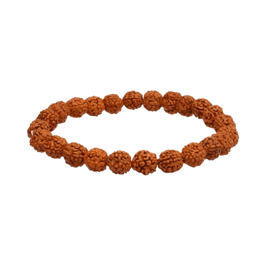Rudrashka Seed 8 mm Bracelet - Só Verde