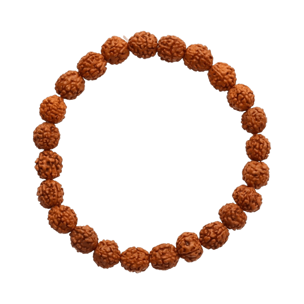 Rudrashka Seed 8 mm Bracelet - Só Verde