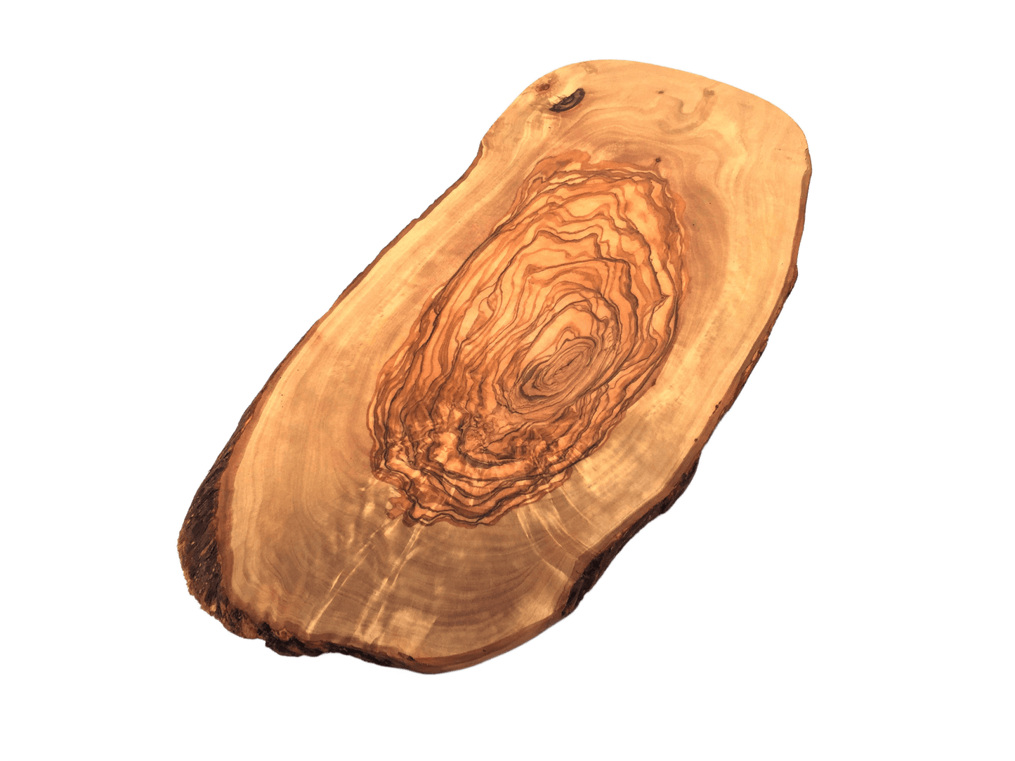 Rustic Handmade Olive Wood Serving Tray - Só Verde