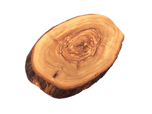 Rustic Handmade Olive Wood Serving Tray - Só Verde