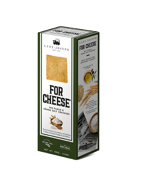 Rye Flour Crackers with Añana Salt - Só Verde
