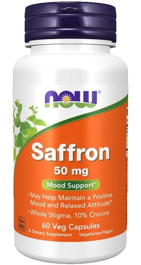 Saffron 50 mg Veg Capsules - Só Verde