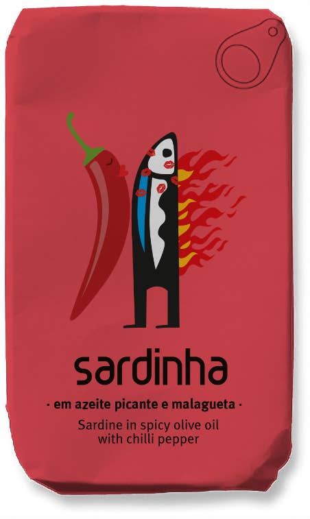 Sardine in spicy olive oil and chili pepper - Só Verde