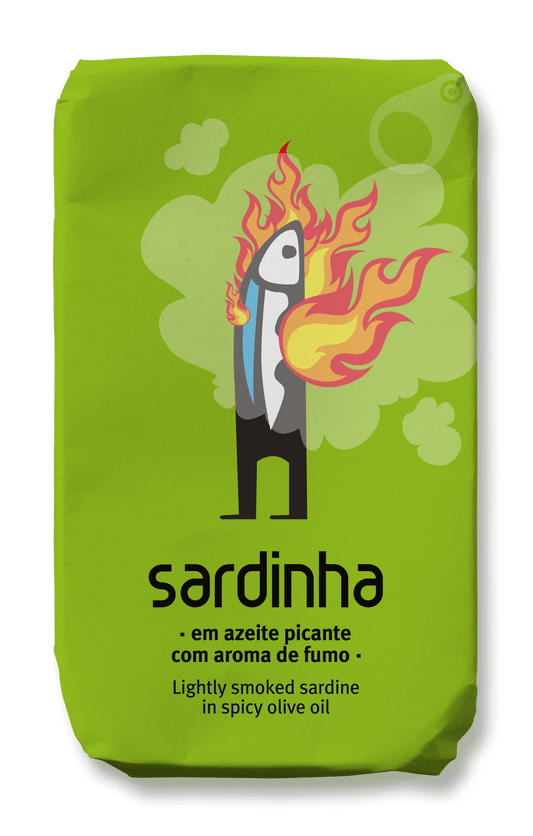 Sardine in spicy olive oil with smoke aroma - Só Verde