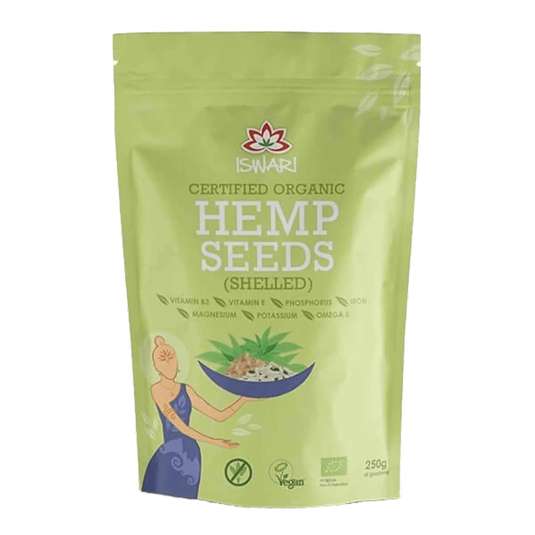 Shelled Hemp Seeds - Só Verde