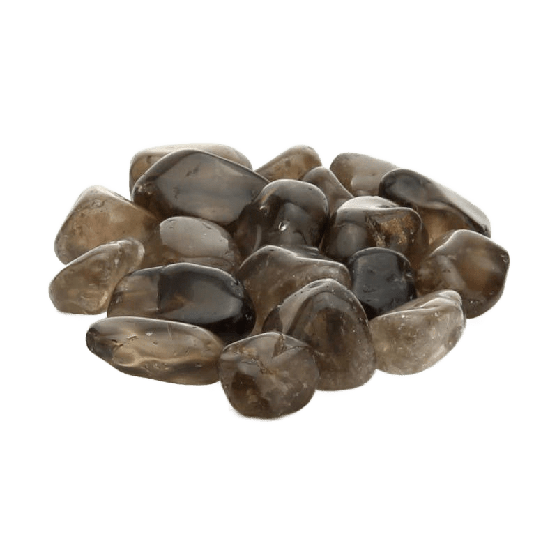 Smoky Quartz Tumbled Stones - Só Verde