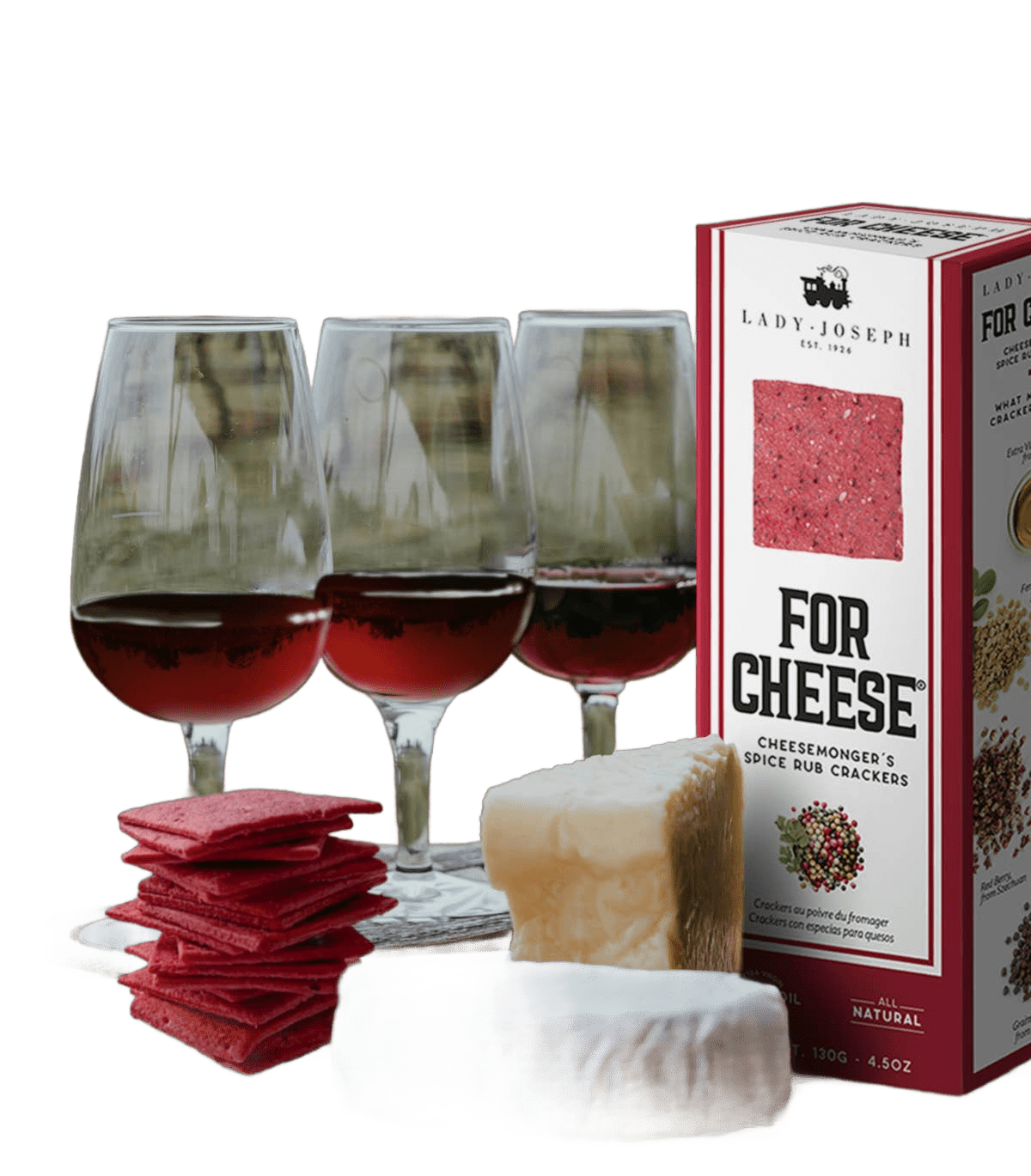 Spiced Crackers for Cheese - Só Verde