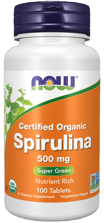 Spirulina, 500 mg Tablets - Só Verde