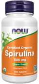 Spirulina, 500 mg Tablets - Só Verde