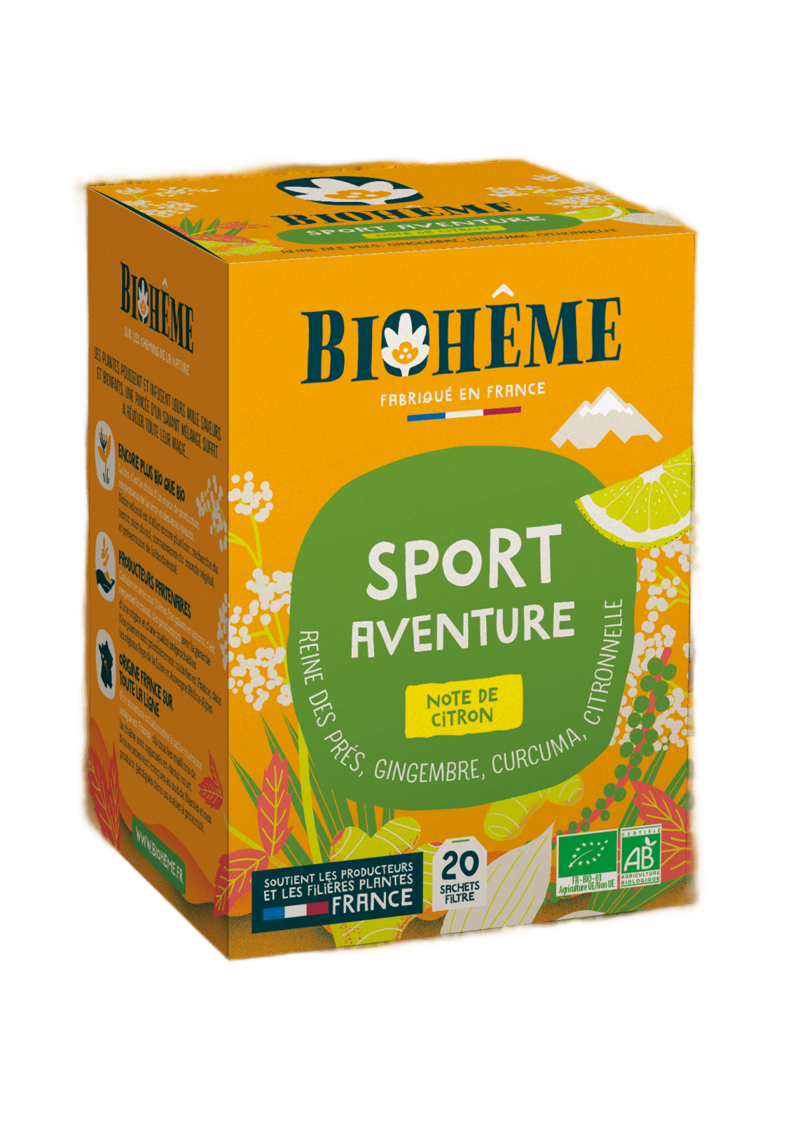 Sport Adventure Herbal Infusion - Só Verde