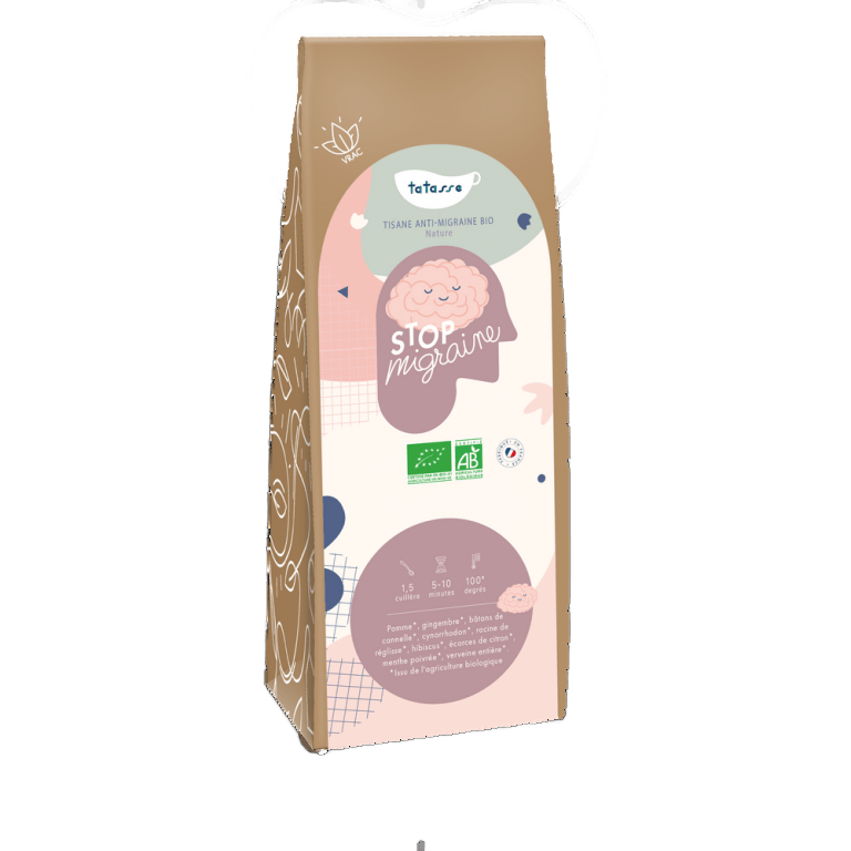 Stop Migraine Anti-Migraine Herbal Tea - Só Verde