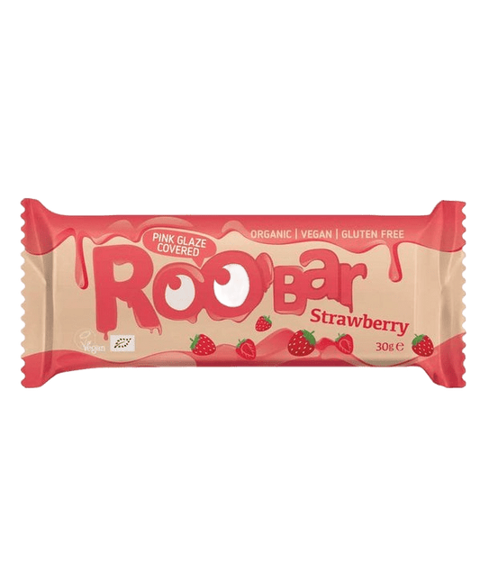 Strawberry Bar Covered with Pink Glaze - Só Verde
