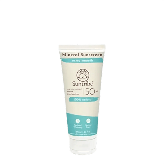 Suntribe Extra Smooth Mineral Sunscreen Spf50 100ml - Só Verde