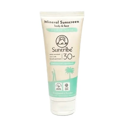 Suntribe Mineral Bio Sunscreen SPF 30 for Body and Face 100ml - Só Verde