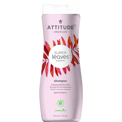 Super Leaves Color Protection Shampoo - Vegan Shampoo without Silicones, Sulfates, and Parabens - Gentle Hair Care for Dyed Hair - Só Verde