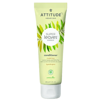 Super Leaves Conditioner Deep Cleansing for Hair - Lemon Leaves and White Tea - Silicone-Free Hair Conditioner for Damaged Hair - Só Verde