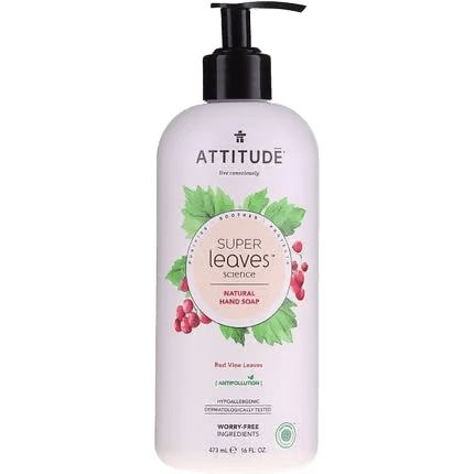 Super Leaves Hand Soap Red Vine Leaves - Só Verde