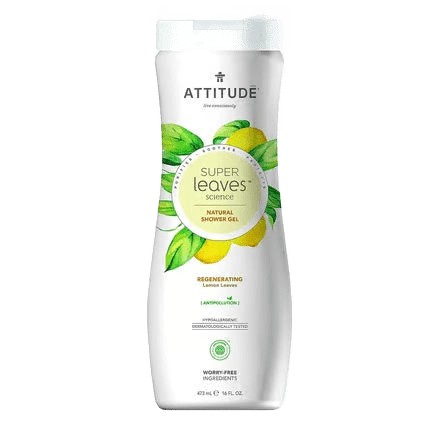 Super Leaves Shower Gel Regenerating with Lemon Leaves - Só Verde