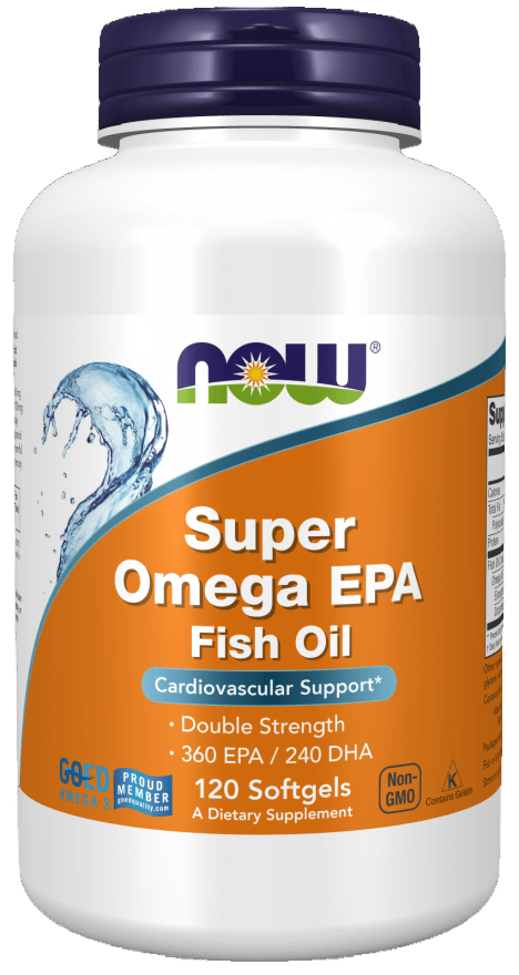 Super Omega EPA Fish Oil, Double Strength Softgels - Só Verde