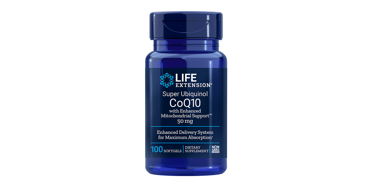 Super Ubiquinol CoQ10 50 mg Softgels - Só Verde