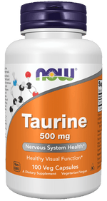 Taurine 500 mg Capsules - Só Verde