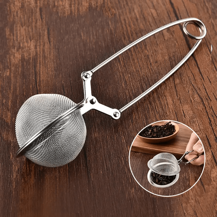 Tea Ball Infuser with Handle - 4 Colors - Só Verde