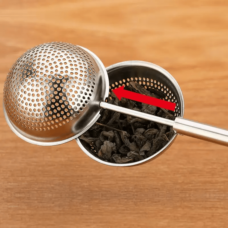 Telescopic Tea Infuser - Ball Shape - Só Verde