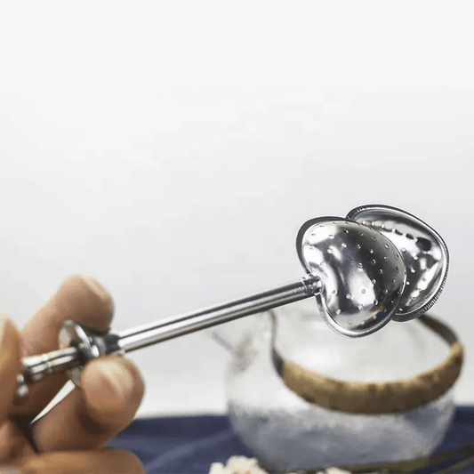 Telescopic Tea Infuser - Heart Shape - Só Verde