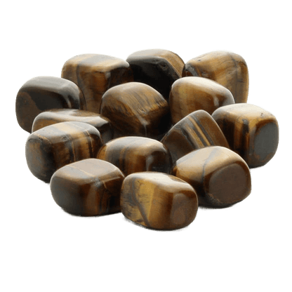 Tiger's Eye Tumbled Stones - Só Verde