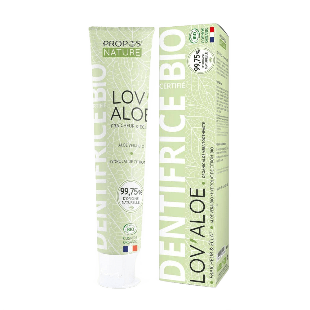 Toothpaste Lov'aloe Aloe Vera & Lemon - Só Verde