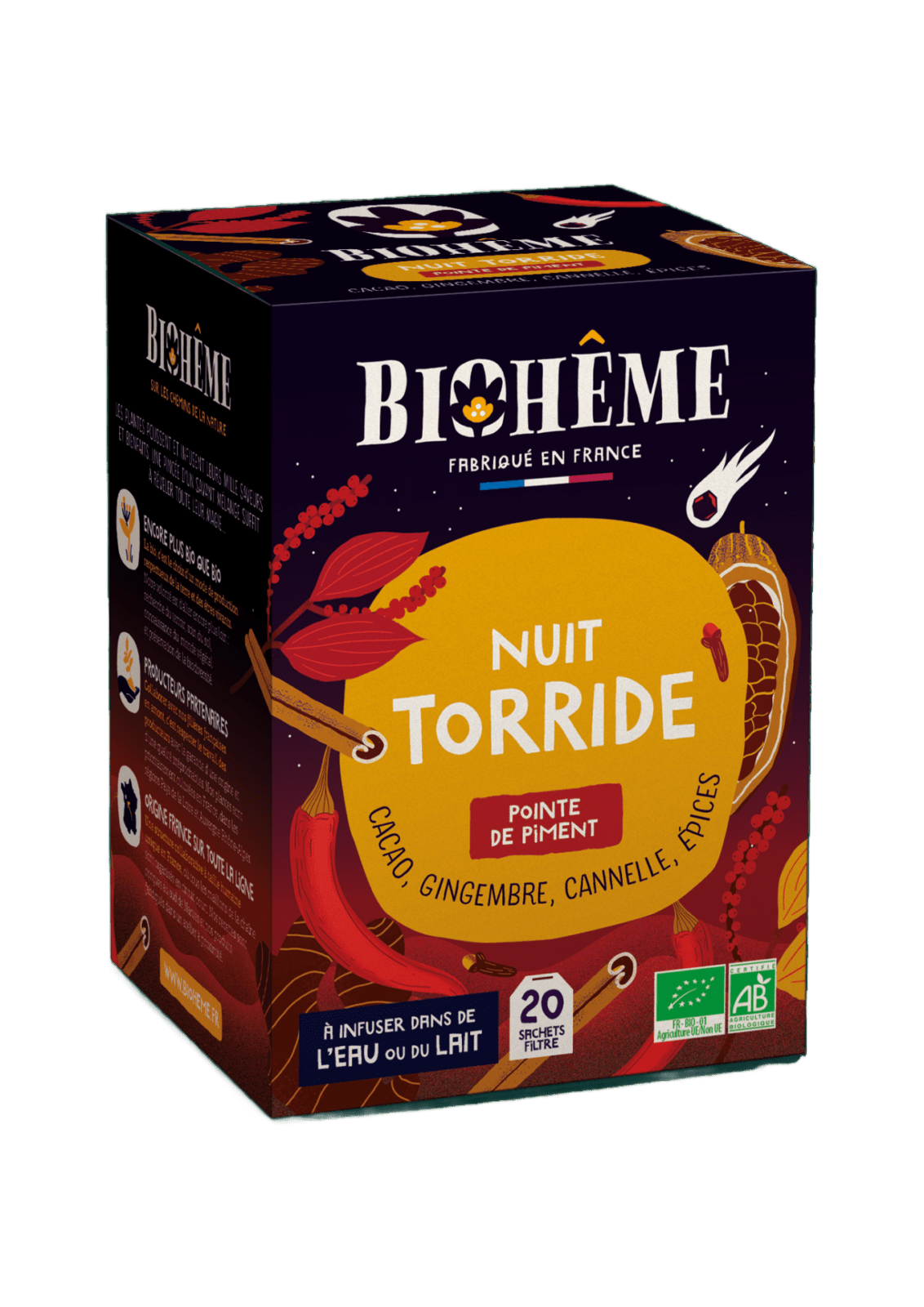 Torrid Night Herbal Infusion - Só Verde
