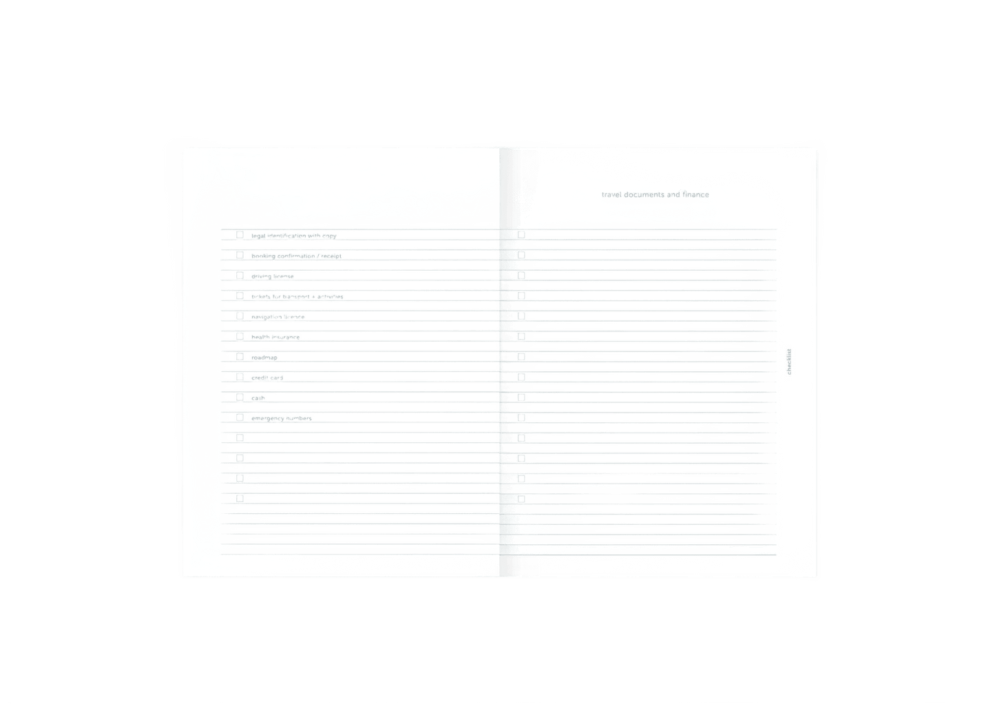 Travel Journal - Só Verde