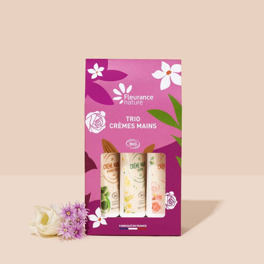 Trio Hand Creams Almond Rose Jasmine - Só Verde
