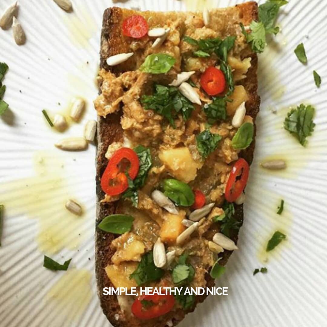 Tuna with Sweet Potato and Cilantro (Saboreal) - Só Verde