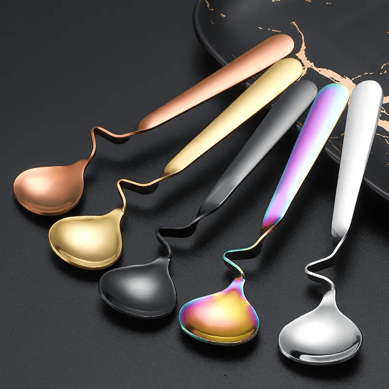 Twist - Hanging Spoon - Coffee, Tea, Dessert - 4 Colors - Só Verde