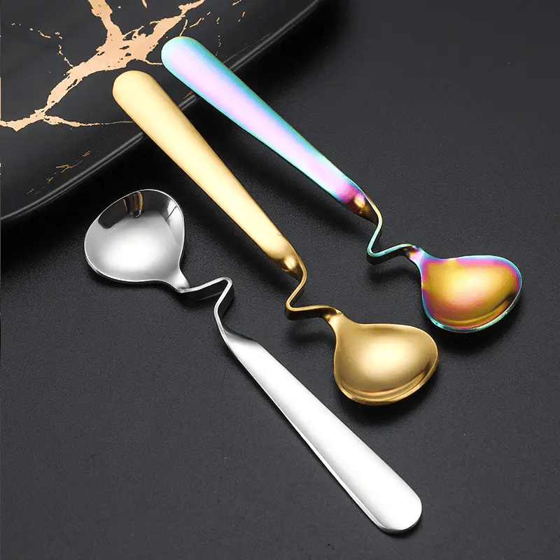 Twist - Hanging Spoon - Coffee, Tea, Dessert - 4 Colors - Só Verde