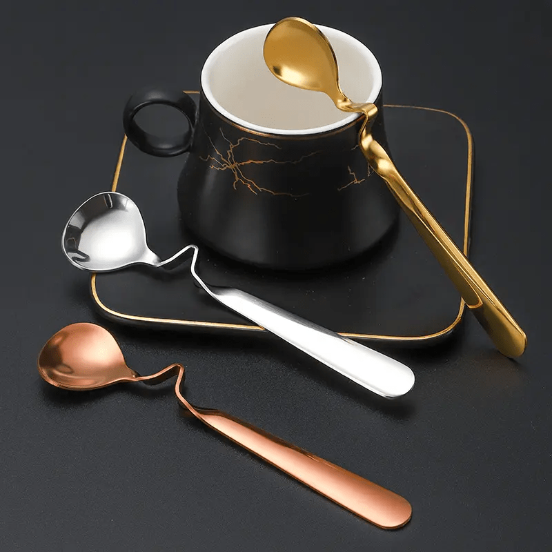 Twist - Hanging Spoon - Coffee, Tea, Dessert - 4 Colors - Só Verde