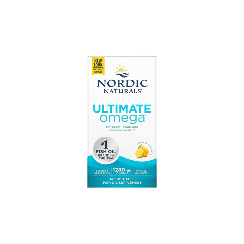 Ultimate Omega Fish Oil 60 - Só Verde