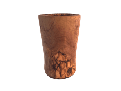 Utensil Holder For Cooking Spoon Quiver Olive Wood Handmade - Só Verde