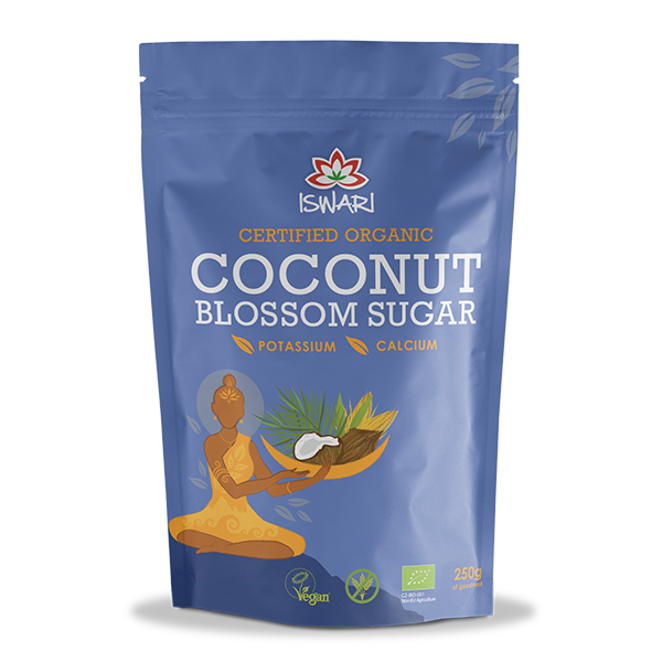 Açúcar de Coco Biológico Iswari 500 G